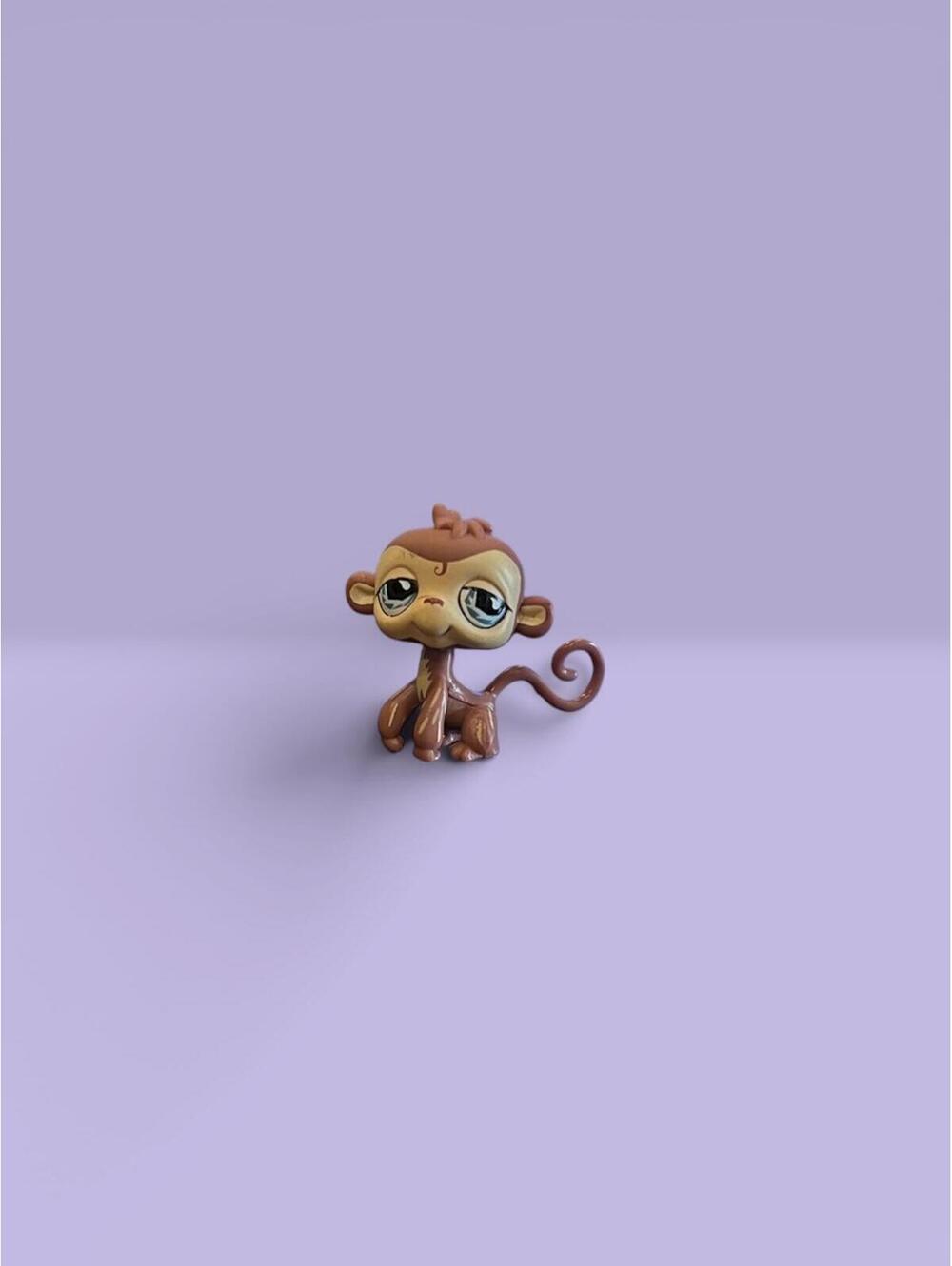 Littlest Pet Shop Monkey Figure #485 LPS